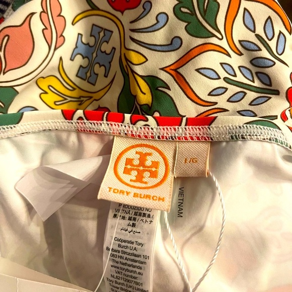 Tory Burch Beige Cat Bikini Bottoms. - Picture 10 of 10